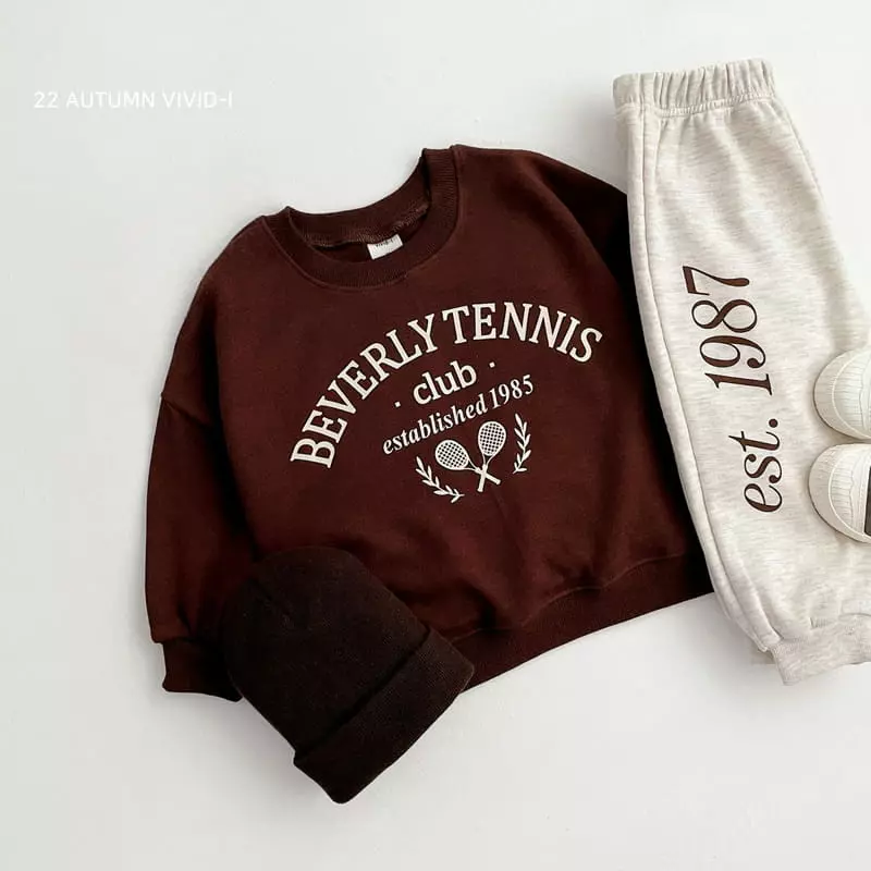 Vivid I - Korean Children Fashion - #discoveringself - Tennis Top Bottom Set - 6