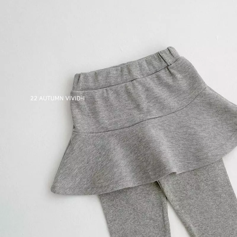 Vivid I - Korean Children Fashion - #discoveringself - Fall Skirt Leggings - 8