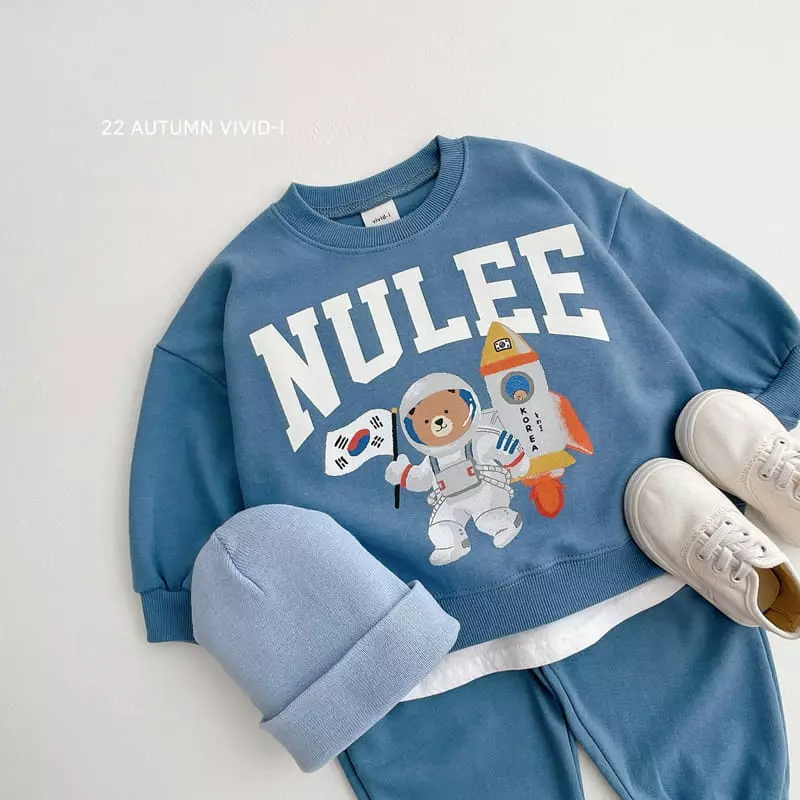 Vivid I - Korean Children Fashion - #fashionkids - Nuriho Top Bottom Set - 3