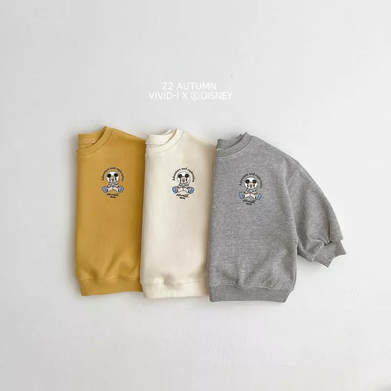 Vivid I - Korean Children Fashion - #fashionkids - Disney Space Sweatshirt