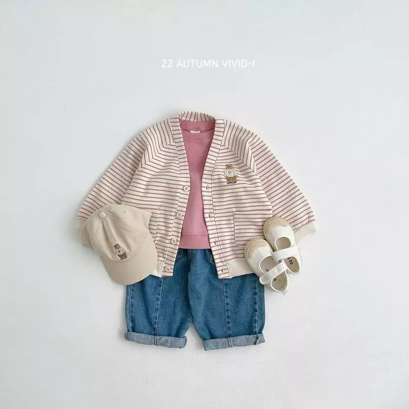 Vivid I - Korean Children Fashion - #fashionkids - Small Bear Sweatshirt - 7
