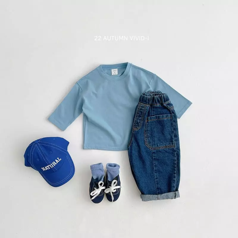 Vivid I - Korean Children Fashion - #kidsshorts - 20 Bear Tee - 6