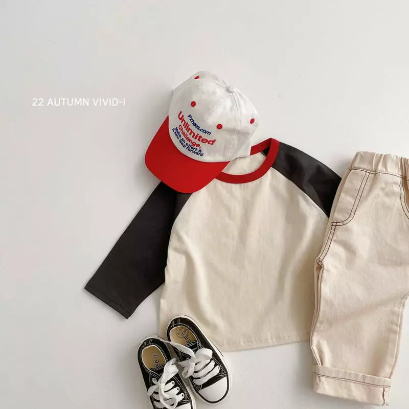 Vivid I - Korean Children Fashion - #fashionkids - 22 vivid Raglan Tee - 4