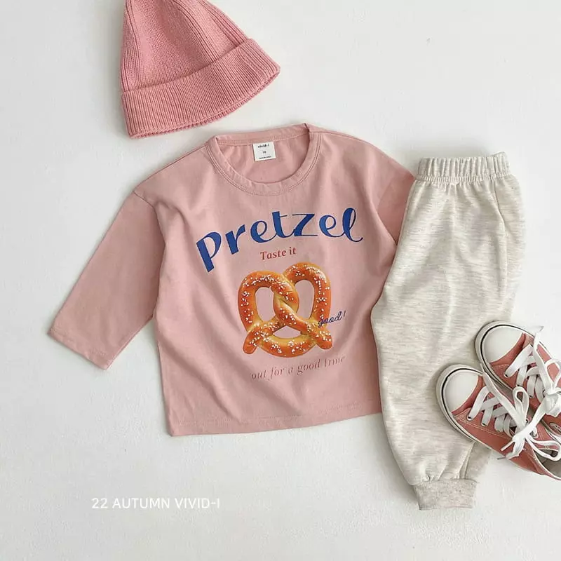 Vivid I - Korean Children Fashion - #kidsshorts - Bread Tee - 11