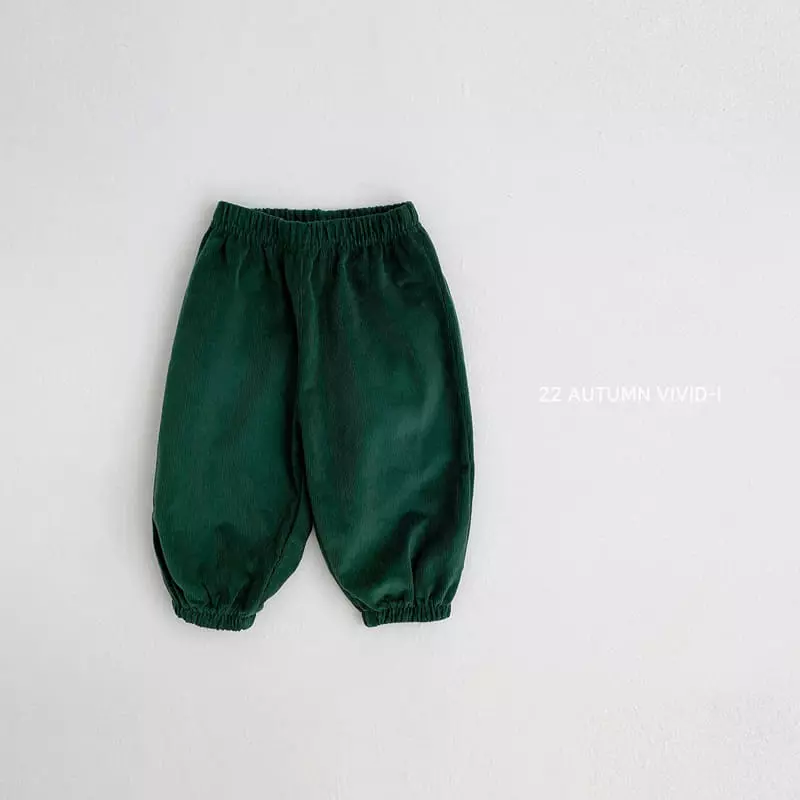 Vivid I - Korean Children Fashion - #kidsshorts - Corduroy Pants - 3