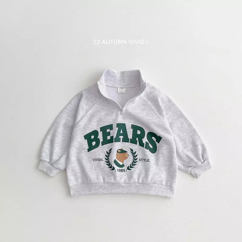 Vivid I - Korean Children Fashion - #kidsstore - Bears Anorak Top Bottom Sett - 6