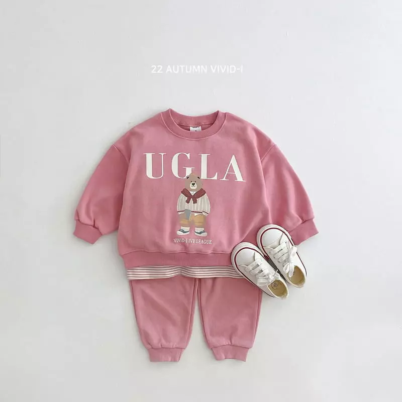 Vivid I - Korean Children Fashion - #kidsstore - UG Top Bottom Set
