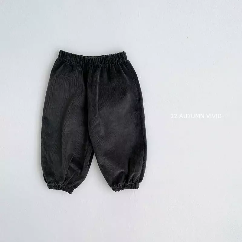 Vivid I - Korean Children Fashion - #kidsshorts - Corduroy Pants - 4