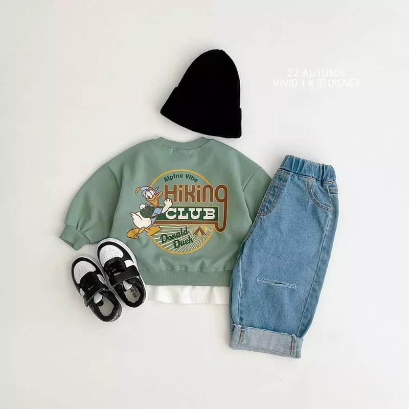 Vivid I - Korean Children Fashion - #kidzfashiontrend - Fall Hiking Sweatshirt - 2