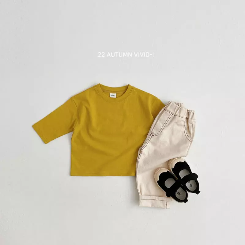 Vivid I - Korean Children Fashion - #littlefashionista - 20 Bear Tee - 10