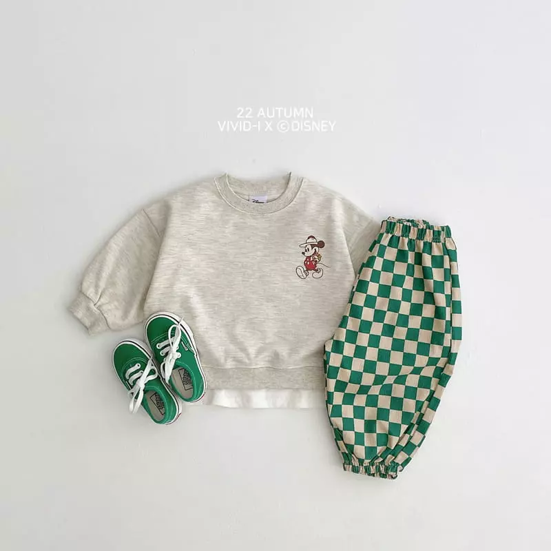 Vivid I - Korean Children Fashion - #littlefashionista - Disney Fishing Sweatshirt - 5