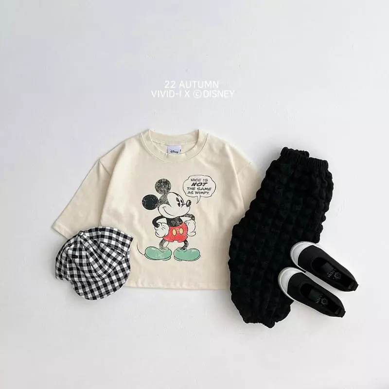 Vivid I - Korean Children Fashion - #littlefashionista - Disney Vintagee Tee - 10