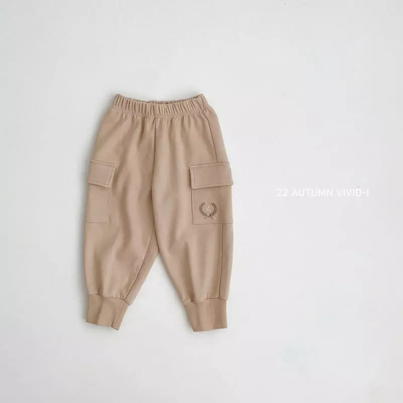 Vivid I - Korean Children Fashion - #Kfashion4kids - Laurel Embroidery Pants - 4