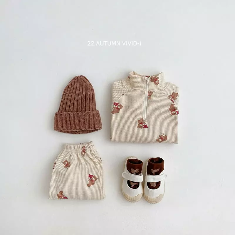 Vivid I - Korean Children Fashion - #magicofchildhood - Fall Waffle Anorak - 12