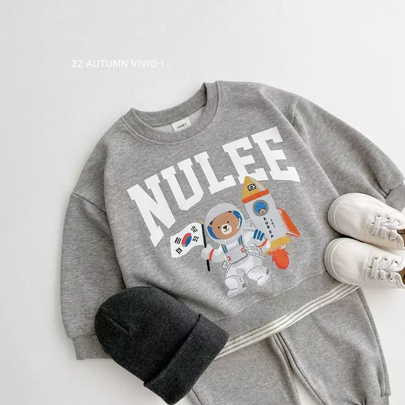 Vivid I - Korean Children Fashion - #magicofchildhood - Nuriho Top Bottom Set - 9