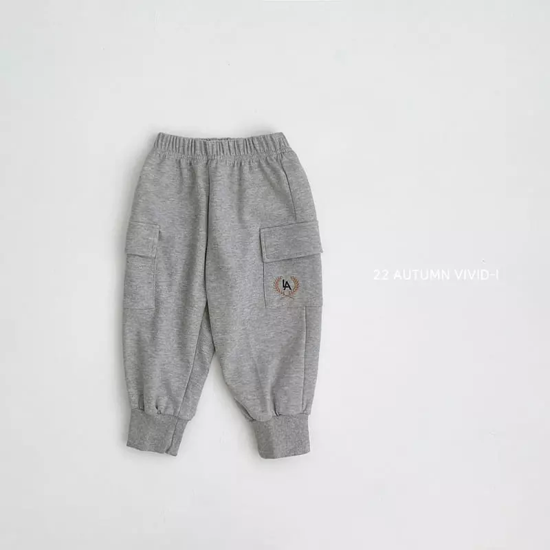 Vivid I - Korean Children Fashion - #magicofchildhood - Laurel Embroidery Pants - 5