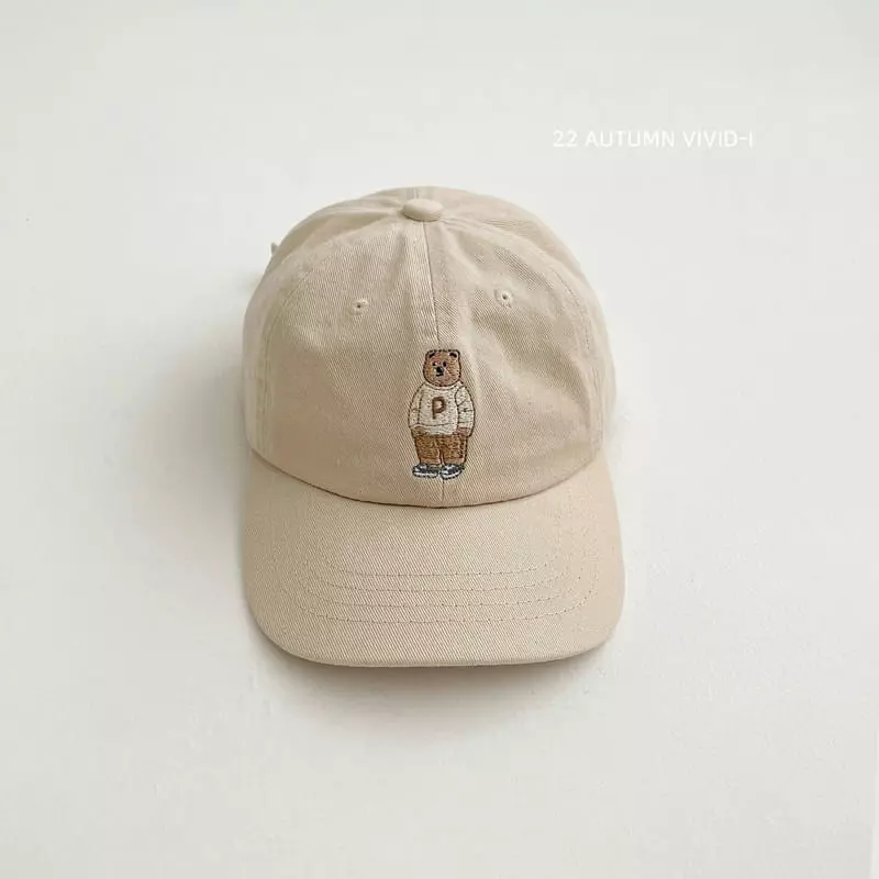 Vivid I - Korean Children Fashion - #minifashionista - P Bear Ball cap - 3
