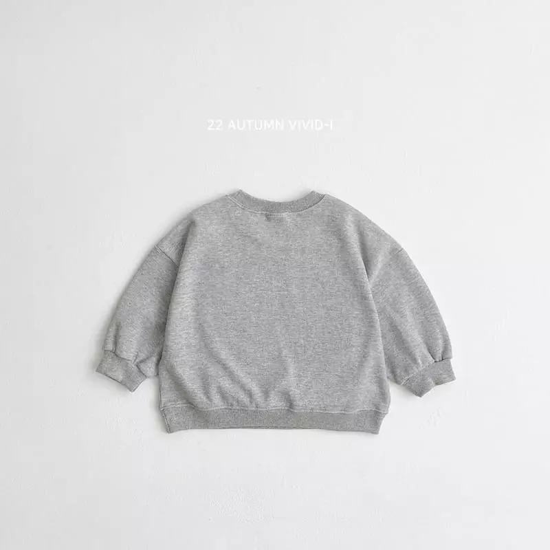 Vivid I - Korean Children Fashion - #minifashionista - City Bear Top Bottom Set - 8