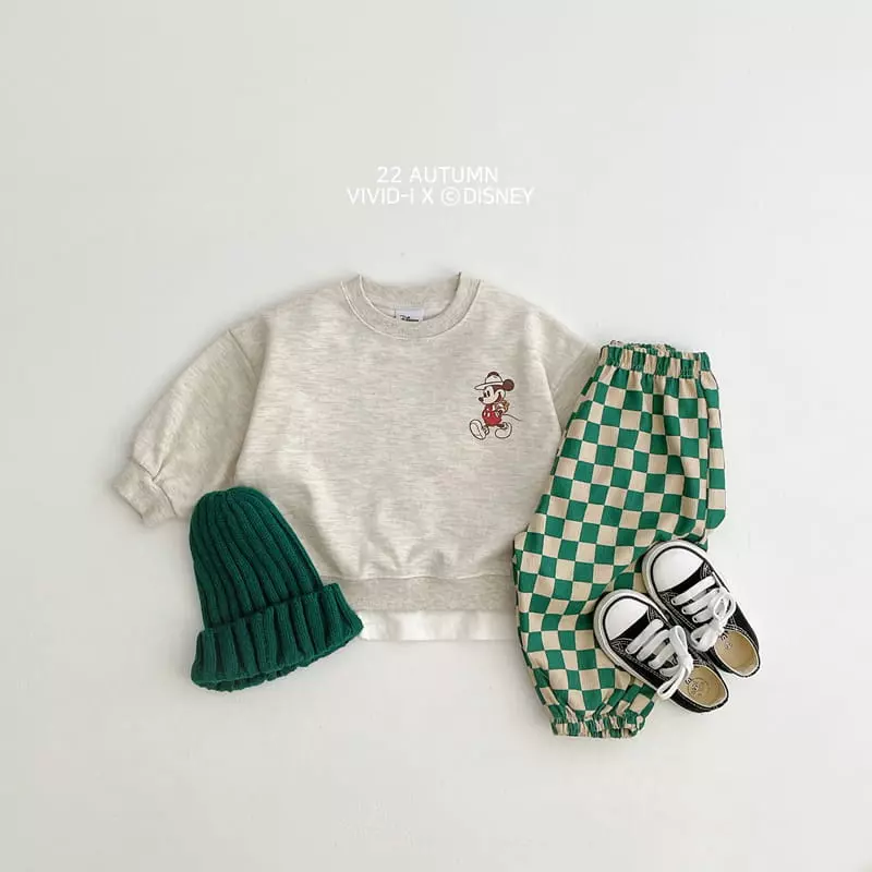 Vivid I - Korean Children Fashion - #minifashionista - Disney Fishing Sweatshirt - 7