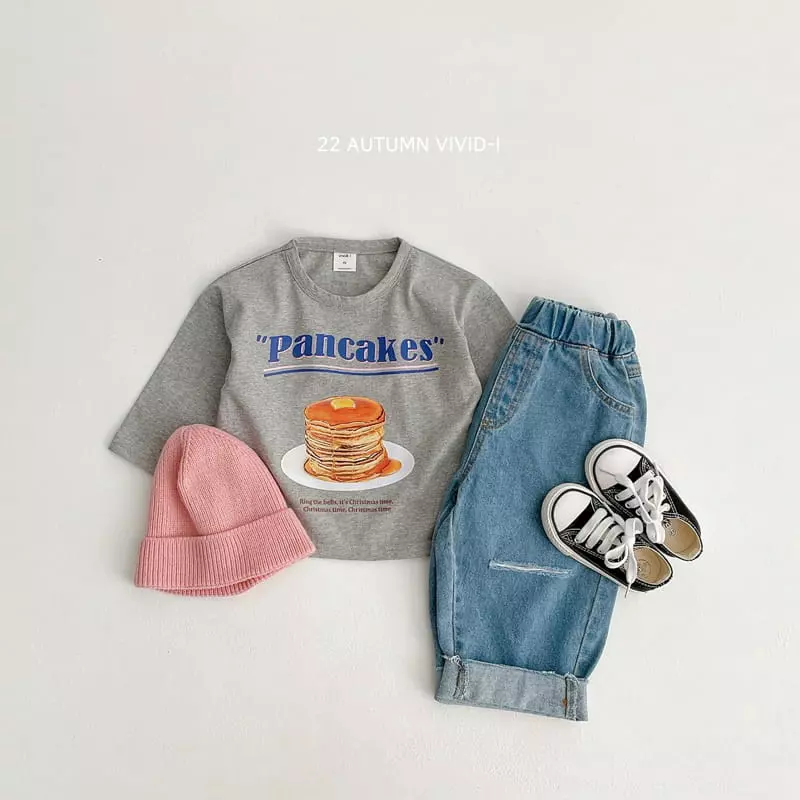 Vivid I - Korean Children Fashion - #minifashionista - Bread Tee - 3