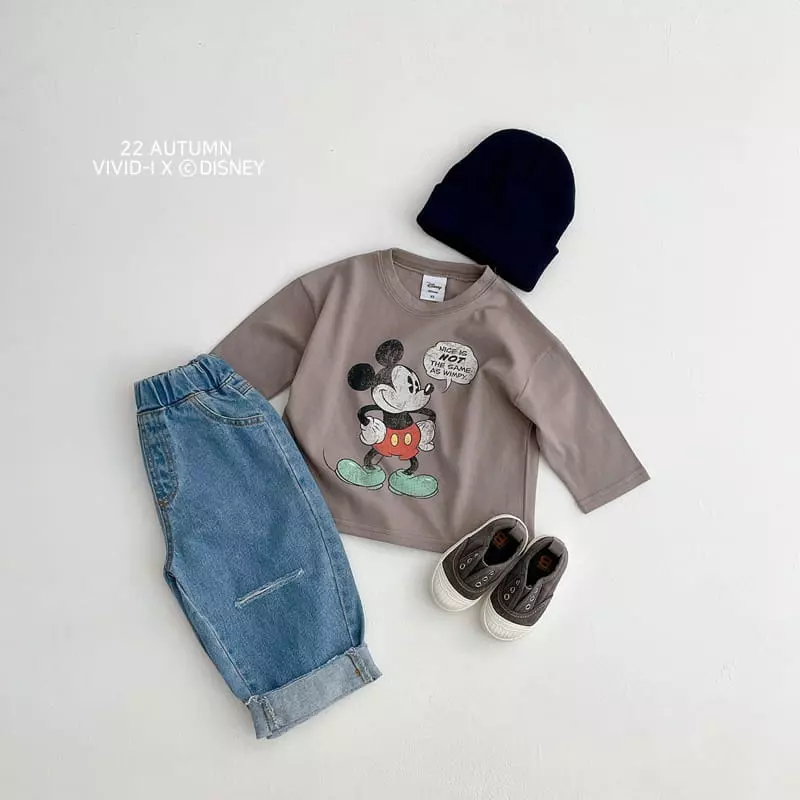Vivid I - Korean Children Fashion - #minifashionista - Disney Vintagee Tee - 12