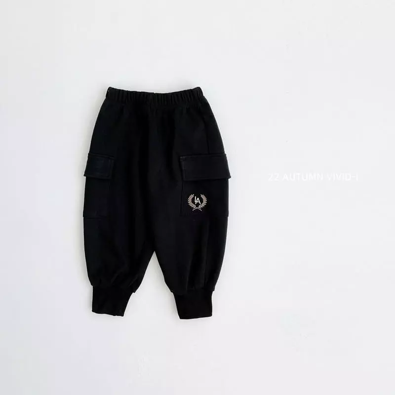 Vivid I - Korean Children Fashion - #minifashionista - Laurel Embroidery Pants - 6