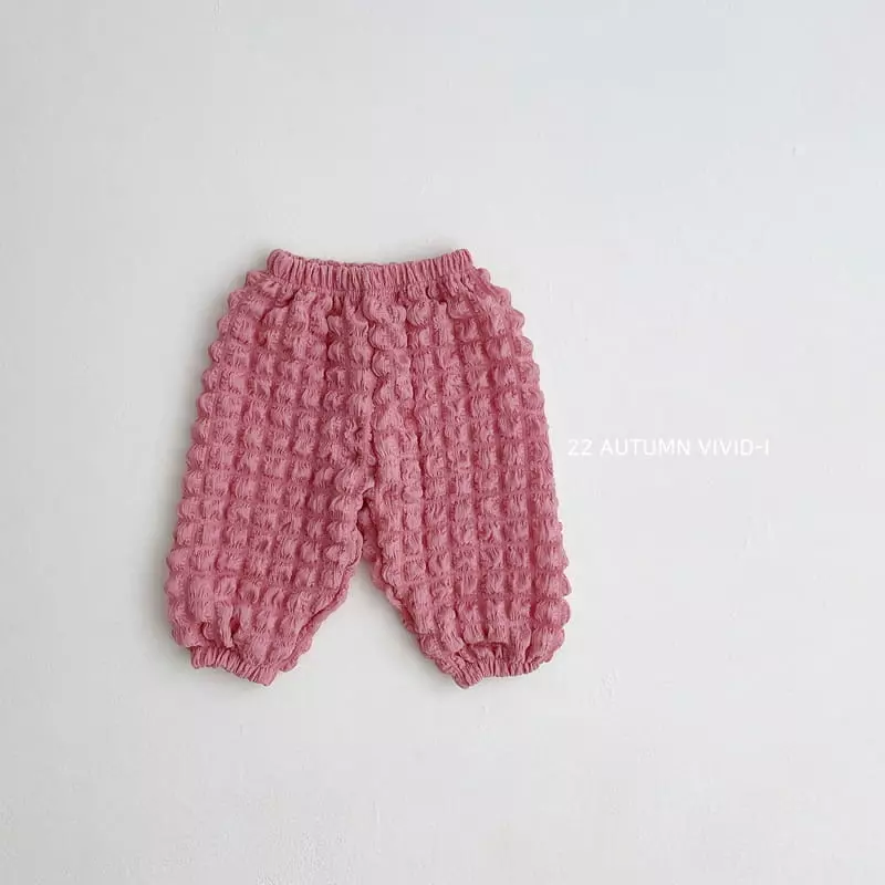 Vivid I - Korean Children Fashion - #minifashionista - Pompom Pants - 2
