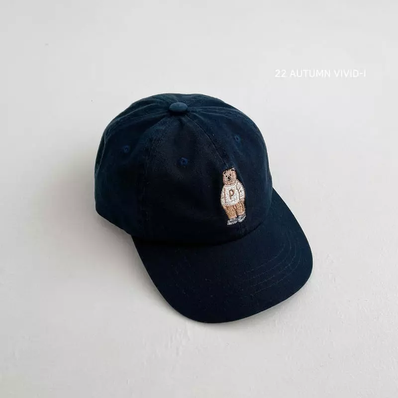 Vivid I - Korean Children Fashion - #minifashionista - P Bear Ball cap - 4