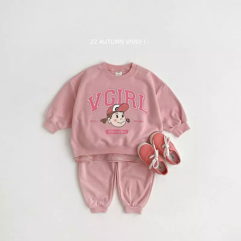 Vivid I - Korean Children Fashion - #minifashionista - Boy Girl Top Bottom Set - 4