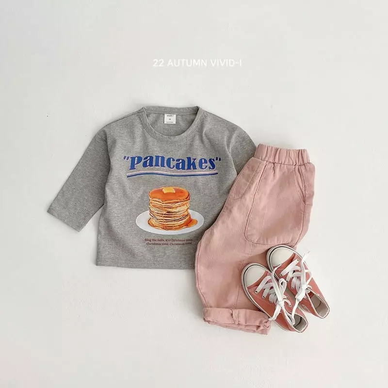 Vivid I - Korean Children Fashion - #minifashionista - Bread Tee - 4