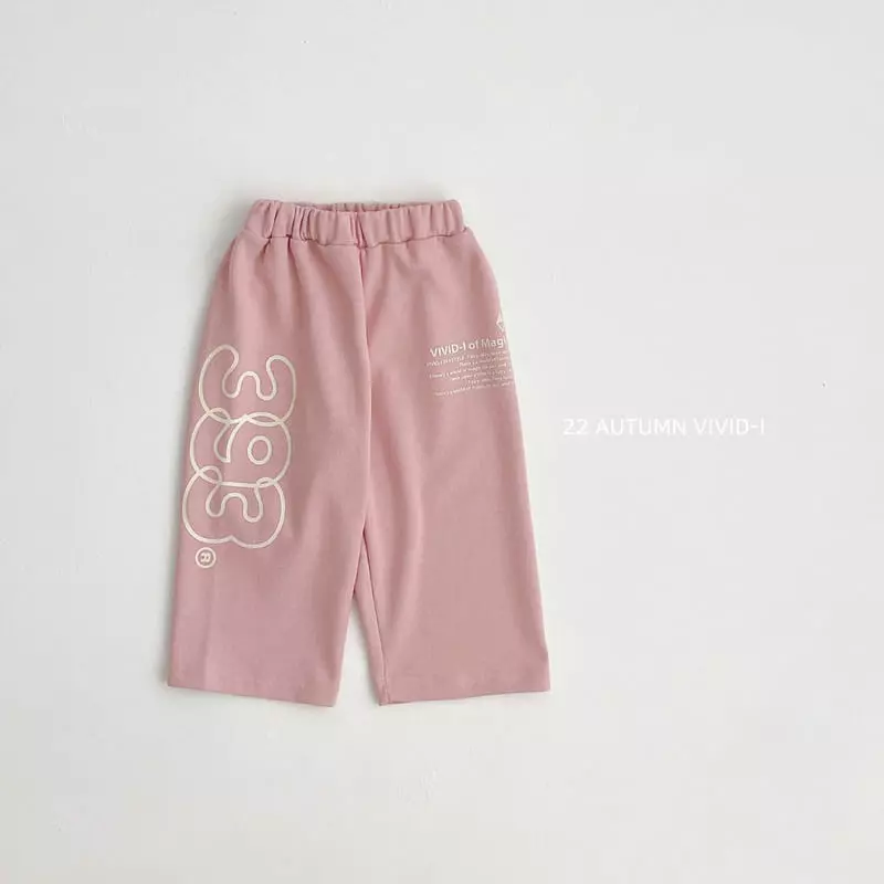 Vivid I - Korean Children Fashion - #prettylittlegirls - 393 Wide Pants - 2