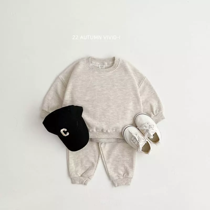 Vivid I - Korean Children Fashion - #stylishchildhood - 22 Fall Vivid Top Bottom Set - 9