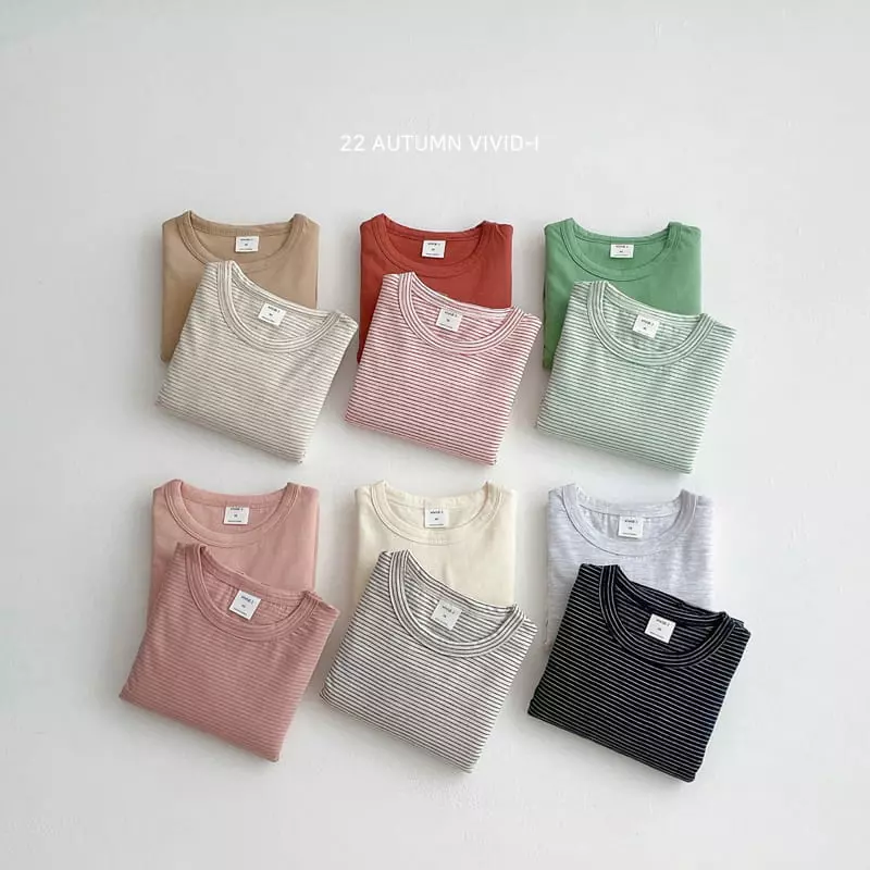 Vivid I - Korean Children Fashion - #stylishchildhood - Fall 1+1 Tee