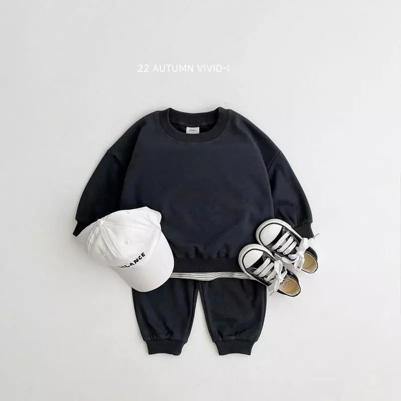 Vivid I - Korean Children Fashion - #todddlerfashion - 22 Fall Vivid Top Bottom Set - 7