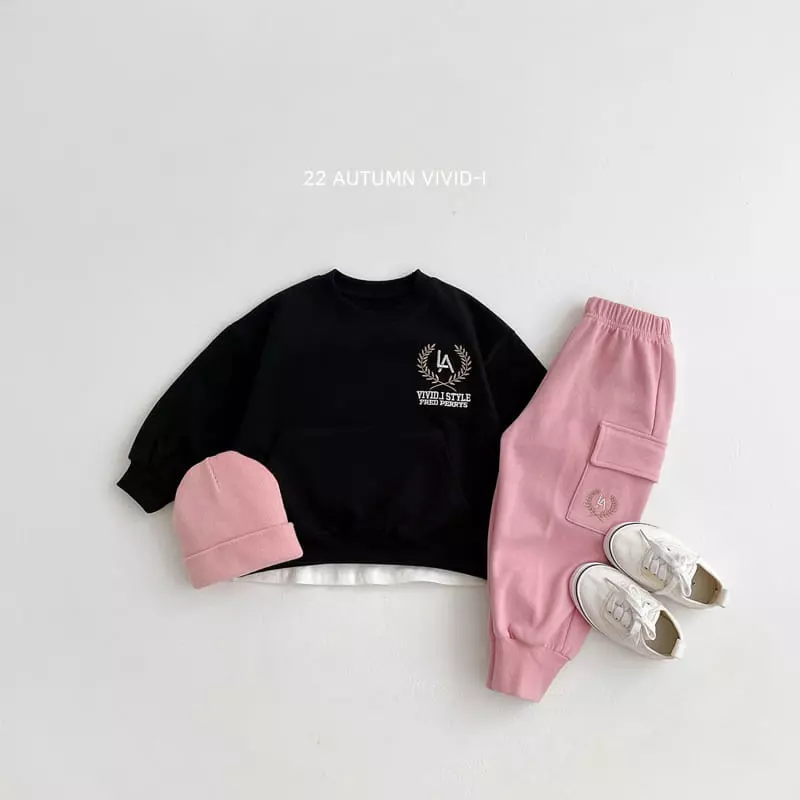 Vivid I - Korean Children Fashion - #todddlerfashion - Laurel Embroidery Pants - 8