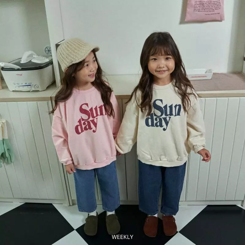 Weekly - Korean Children Fashion - #Kfashion4kids - Sunday Sweatshirt - 3