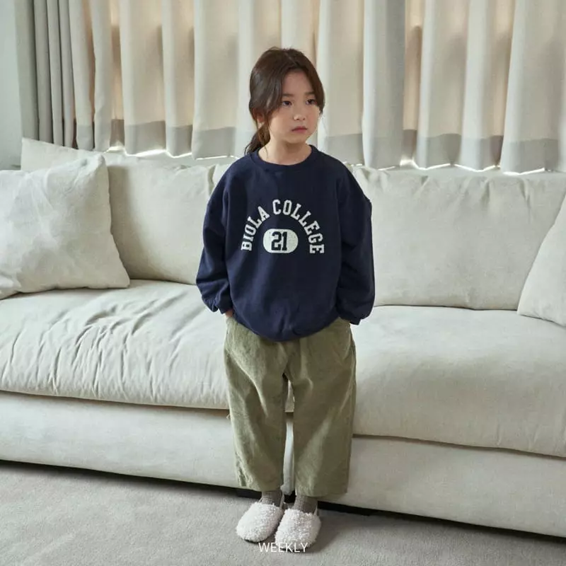 Weekly - Korean Children Fashion - #Kfashion4kids - Simple Corduroy Pants - 7