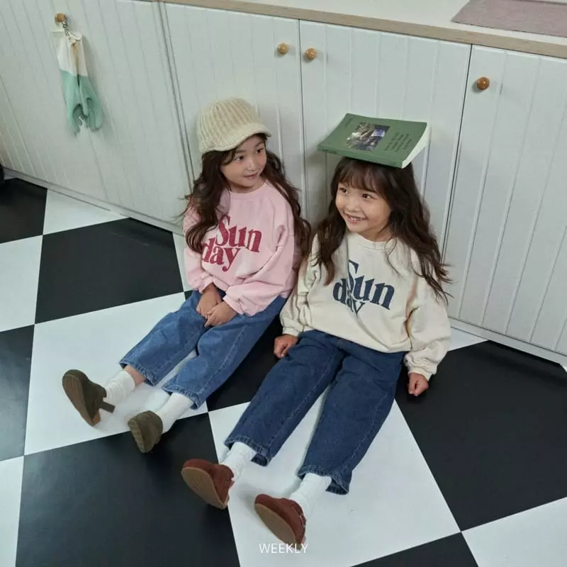 Weekly - Korean Children Fashion - #childofig - Sunday Sweatshirt - 8