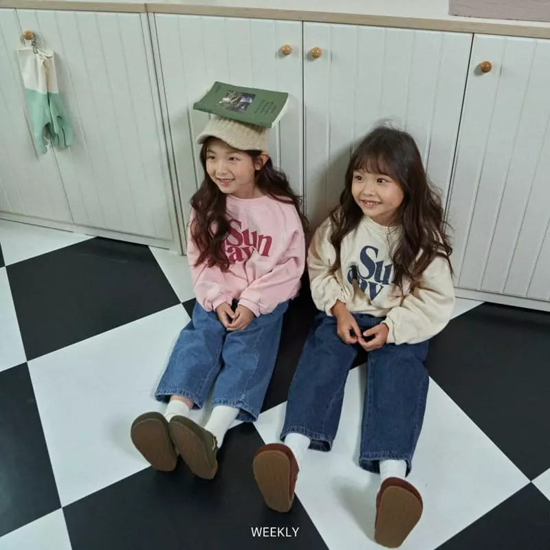 Weekly - Korean Children Fashion - #childofig - Sunday Sweatshirt - 9