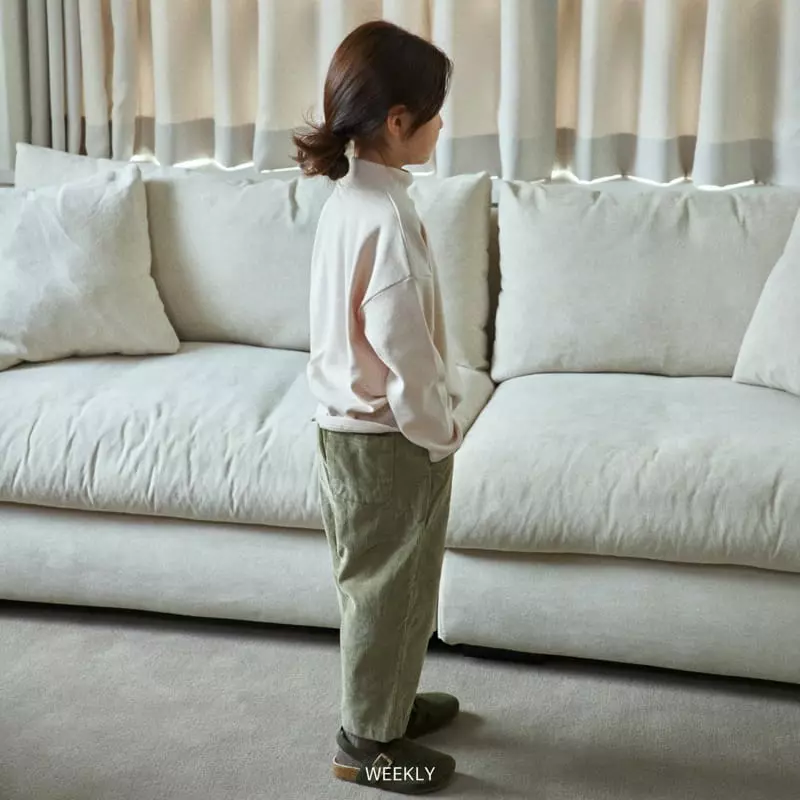 Weekly - Korean Children Fashion - #childofig - Moi Half Turtleneck Tee