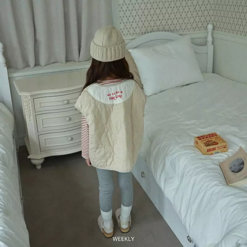 Weekly - Korean Children Fashion - #childrensboutique - Pudding Point Vest - 11