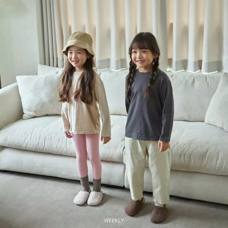 Weekly - Korean Children Fashion - #designkidswear - Paul Piping Tee - 7