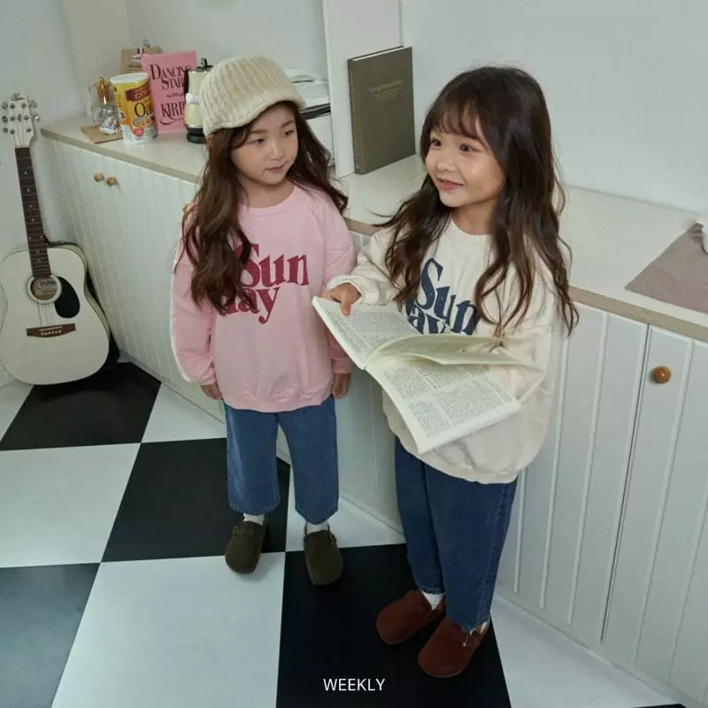 Weekly - Korean Children Fashion - #kidsstore - Sunday Sweatshirt