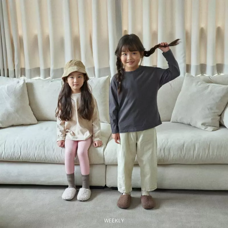Weekly - Korean Children Fashion - #kidsstore - Paul Piping Tee - 11