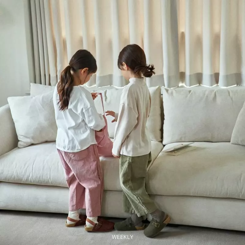 Weekly - Korean Children Fashion - #kidsstore - Moi Half Turtleneck Tee - 8