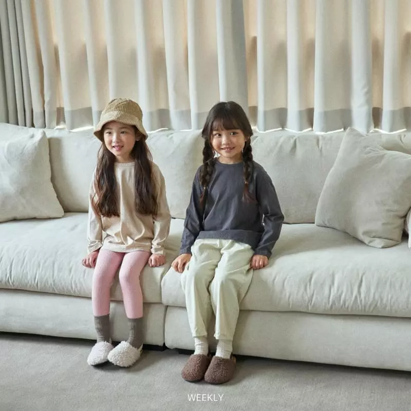 Weekly - Korean Children Fashion - #kidzfashiontrend - Paul Piping Tee - 12