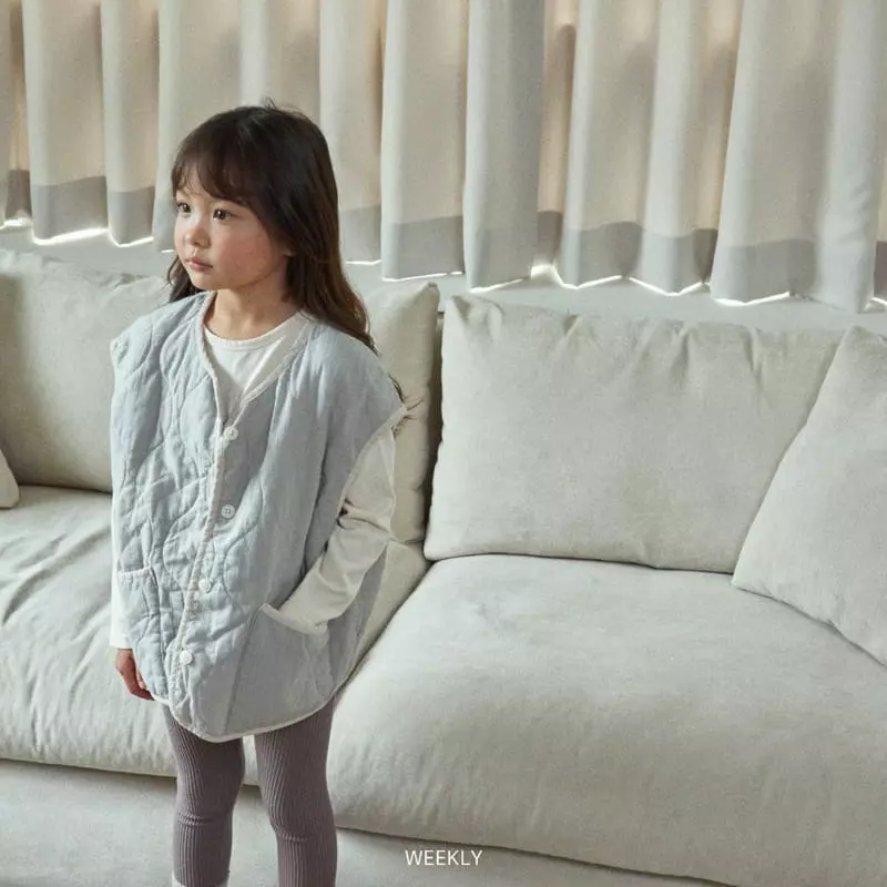 Weekly - Korean Children Fashion - #kidzfashiontrend - Pudding Point Vest