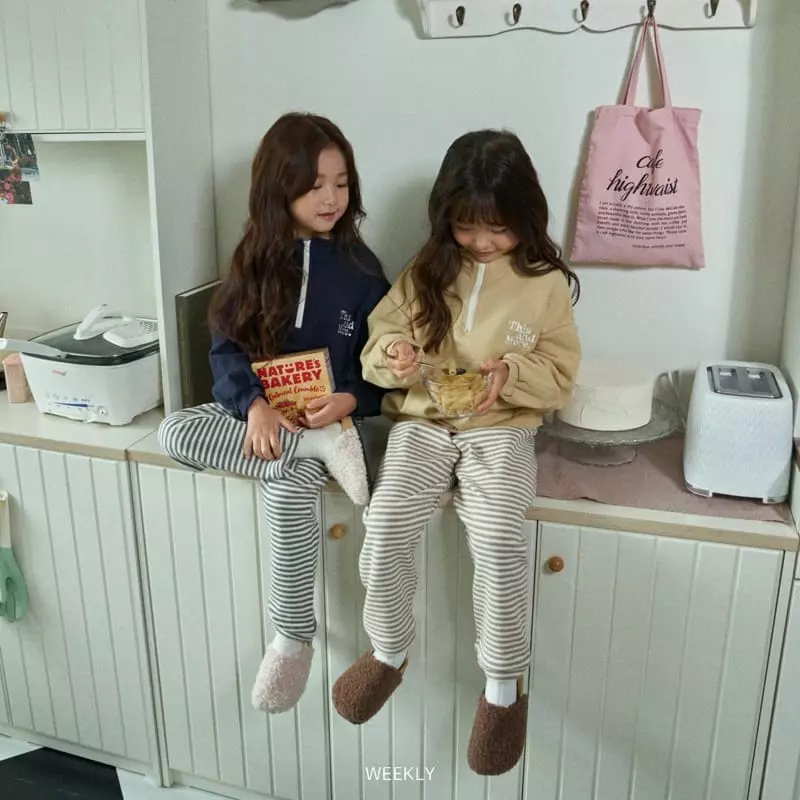 Weekly - Korean Children Fashion - #littlefashionista - Dailt Stripes Pants - 7