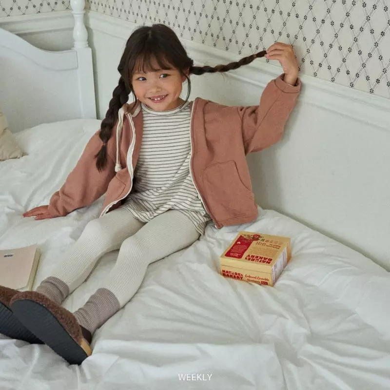 Weekly - Korean Children Fashion - #littlefashionista - Paul Rib Leggings - 6