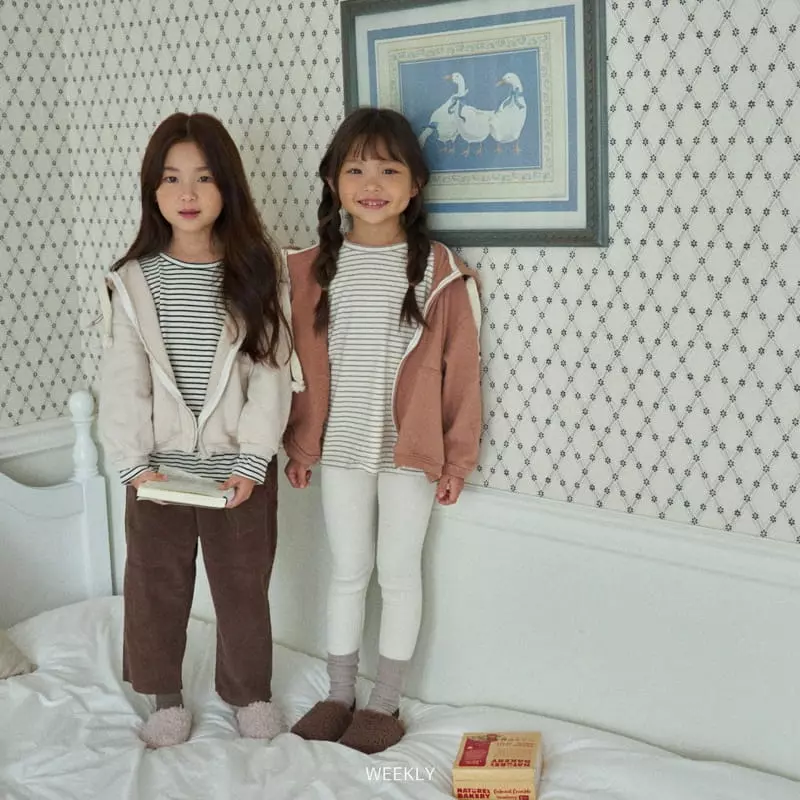 Weekly - Korean Children Fashion - #Kfashion4kids - Two Pocket Hoody Jumper - 4